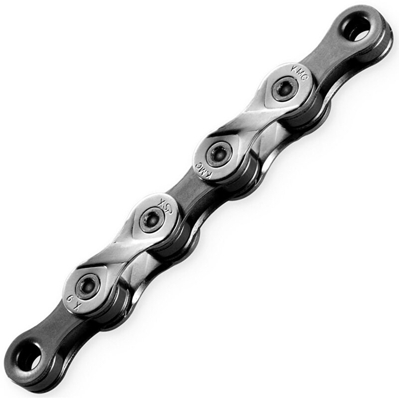 řetěz KMC X-9.93 stř/šedý baleno v PE, 116 čl. Velikost: 9sp