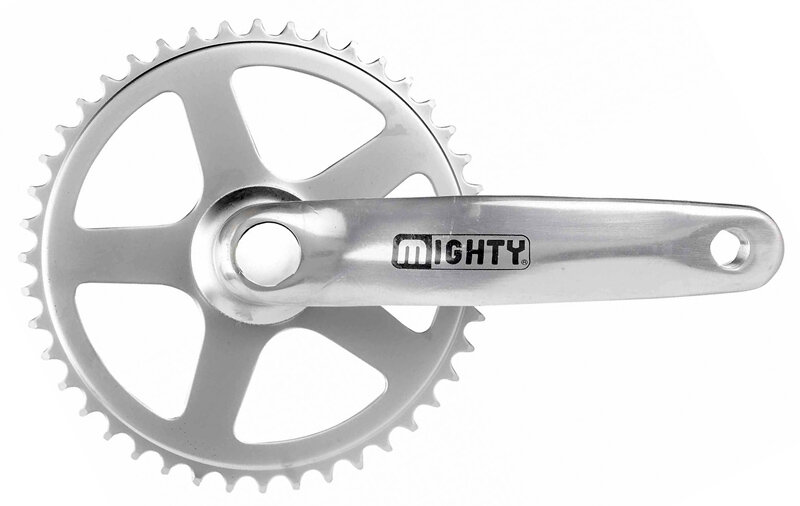 M-WAVE kliky 1 4HR Al 46/170 1/2*3/32 stříbrný OLIVE Mighty