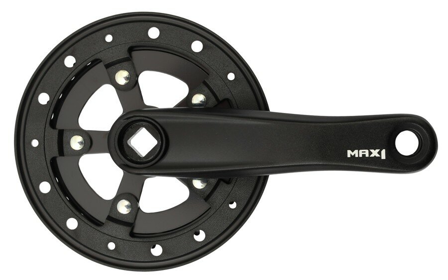 kliky MAX1 Kids 28z 140 mm černé s krytem Barva: Černá