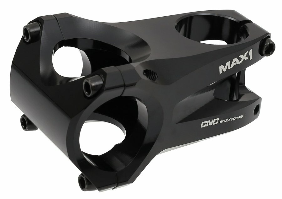 představec MAX1 Enduro CNC 60/0°/31,8 mm černý Barva: Černá