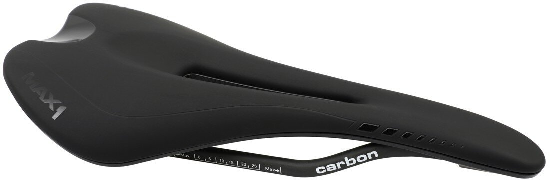 MAX1 PREMIUM sedlo MAX1 Evo Carbon Hole Barva: Černá