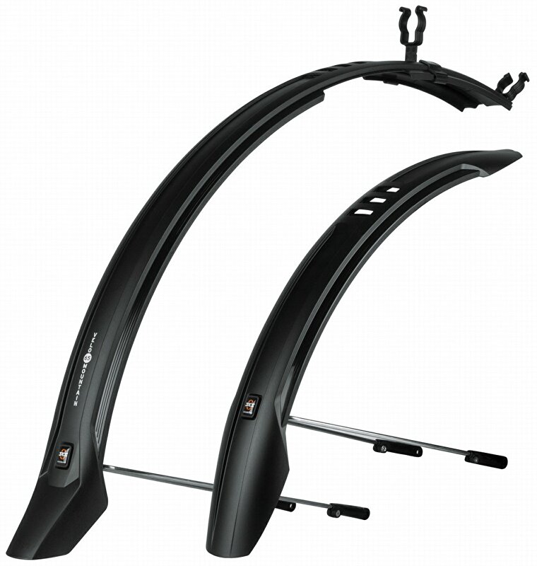 blatníky SKS Velo 65 Mountain 29" včetně vzpěr, černé Barva: Černá, Velikost: 29"