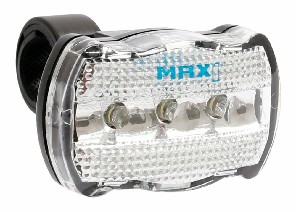 blikačka MAX1 Basic přední Velikost: bateriové