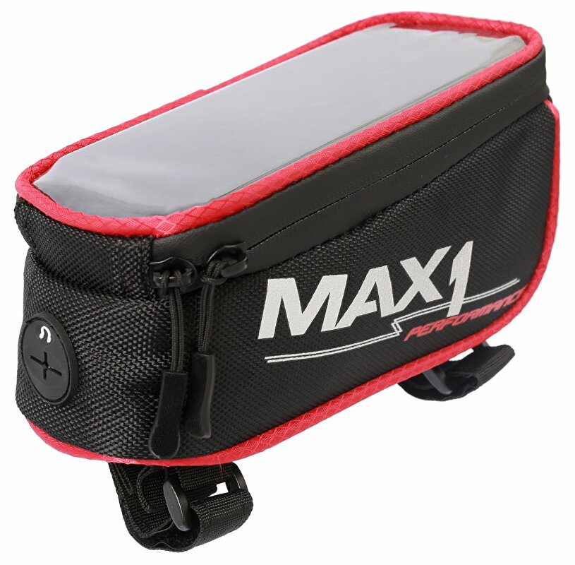 brašna MAX1 Mobile One červeno/černá Barva: Červená