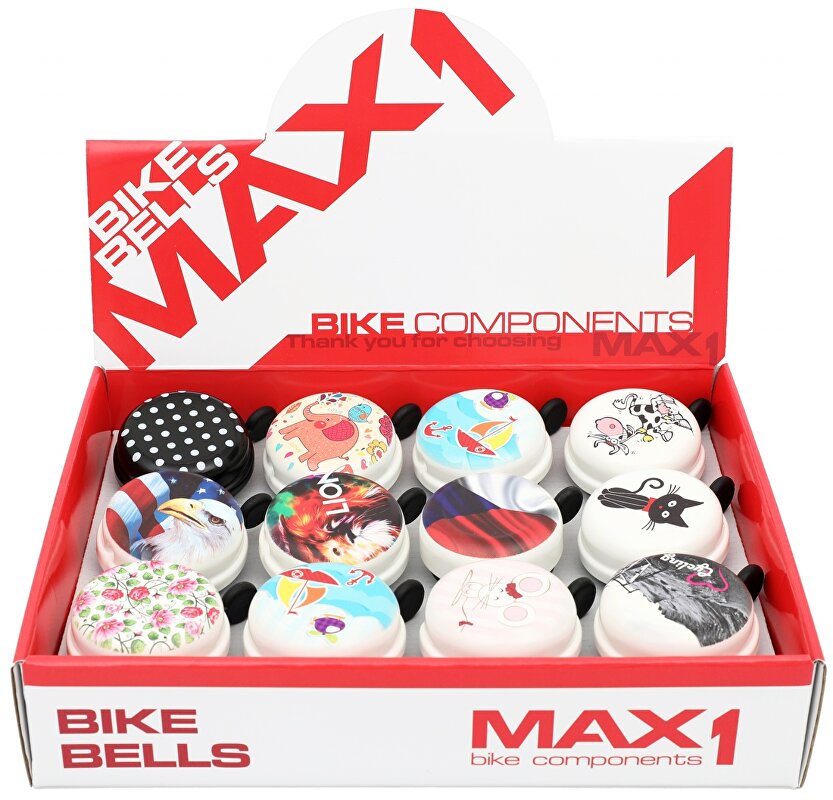 zvonek MAX1 City set 12 ks