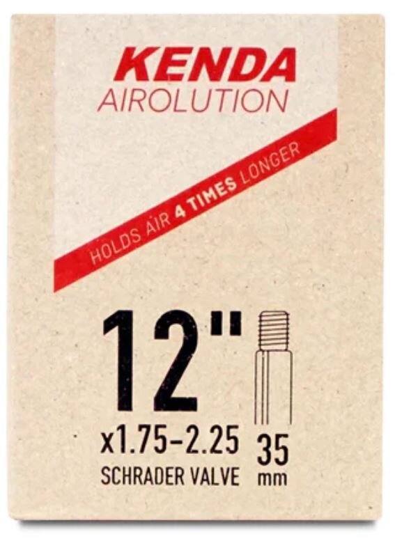 duše KENDA Airolution 12x1,75-2,25 (45/58-203) AV 35 mm Barva: ventil AV, Velikost: 12"