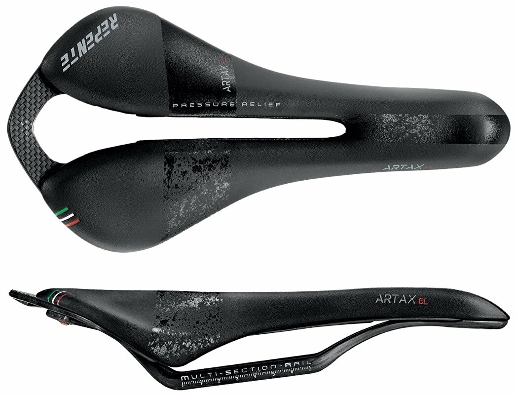 sedlo REPENTE Artax GL černé / 132 mm / 165 g Barva: Černá