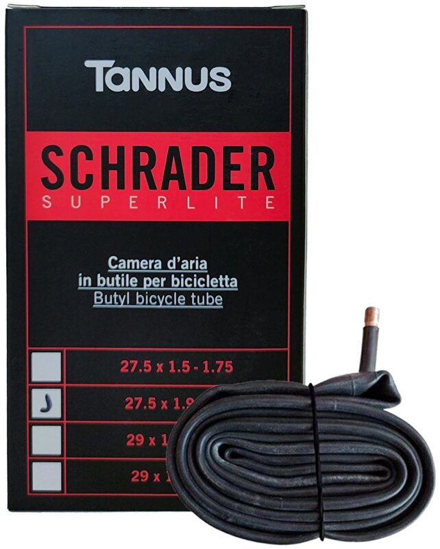 duše TANNUS 27,5" 47/60-584 AV 48 mm Barva: ventil AV, Velikost: 27"