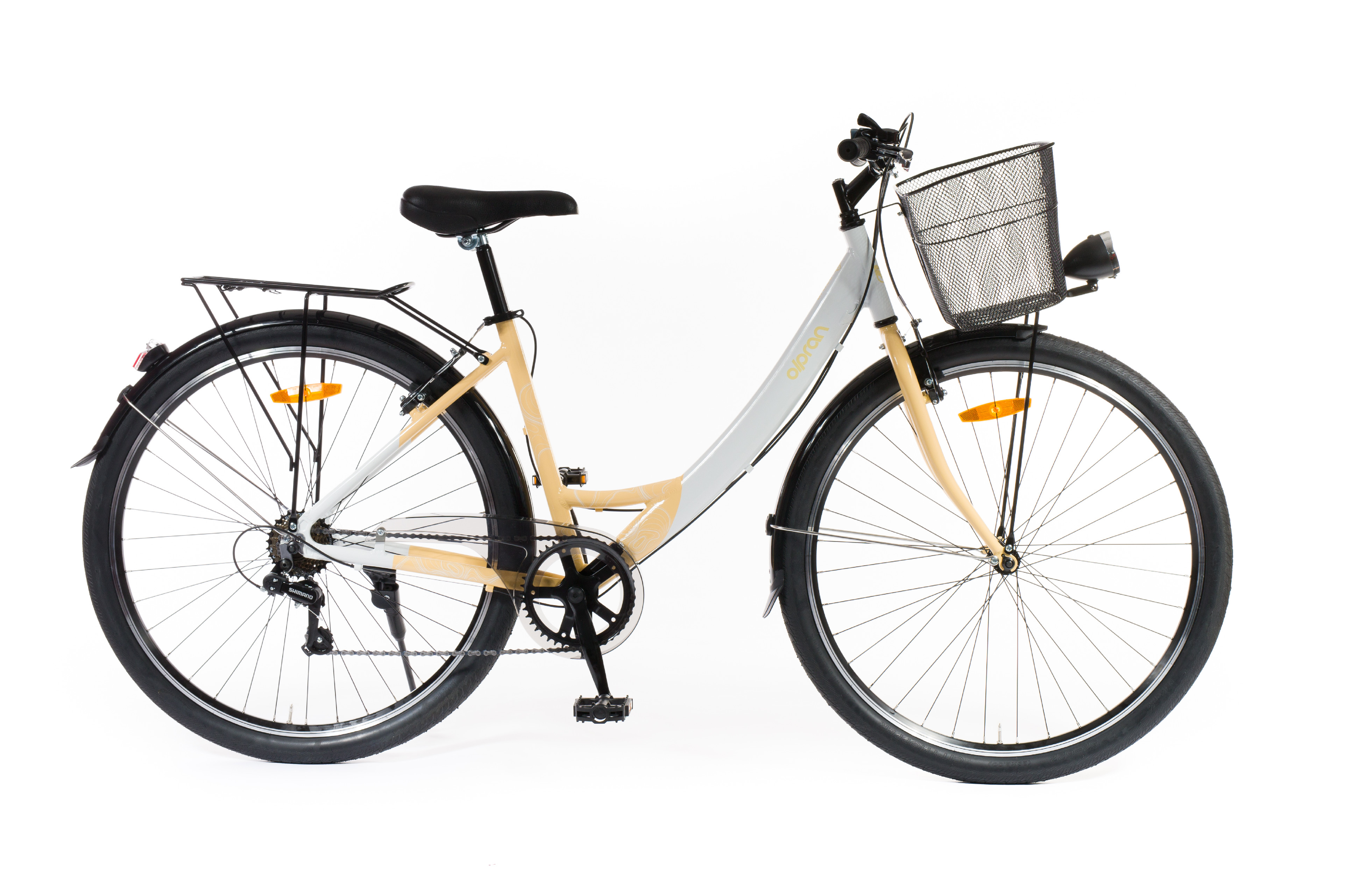 28" Olpran URTICA bílá/písková