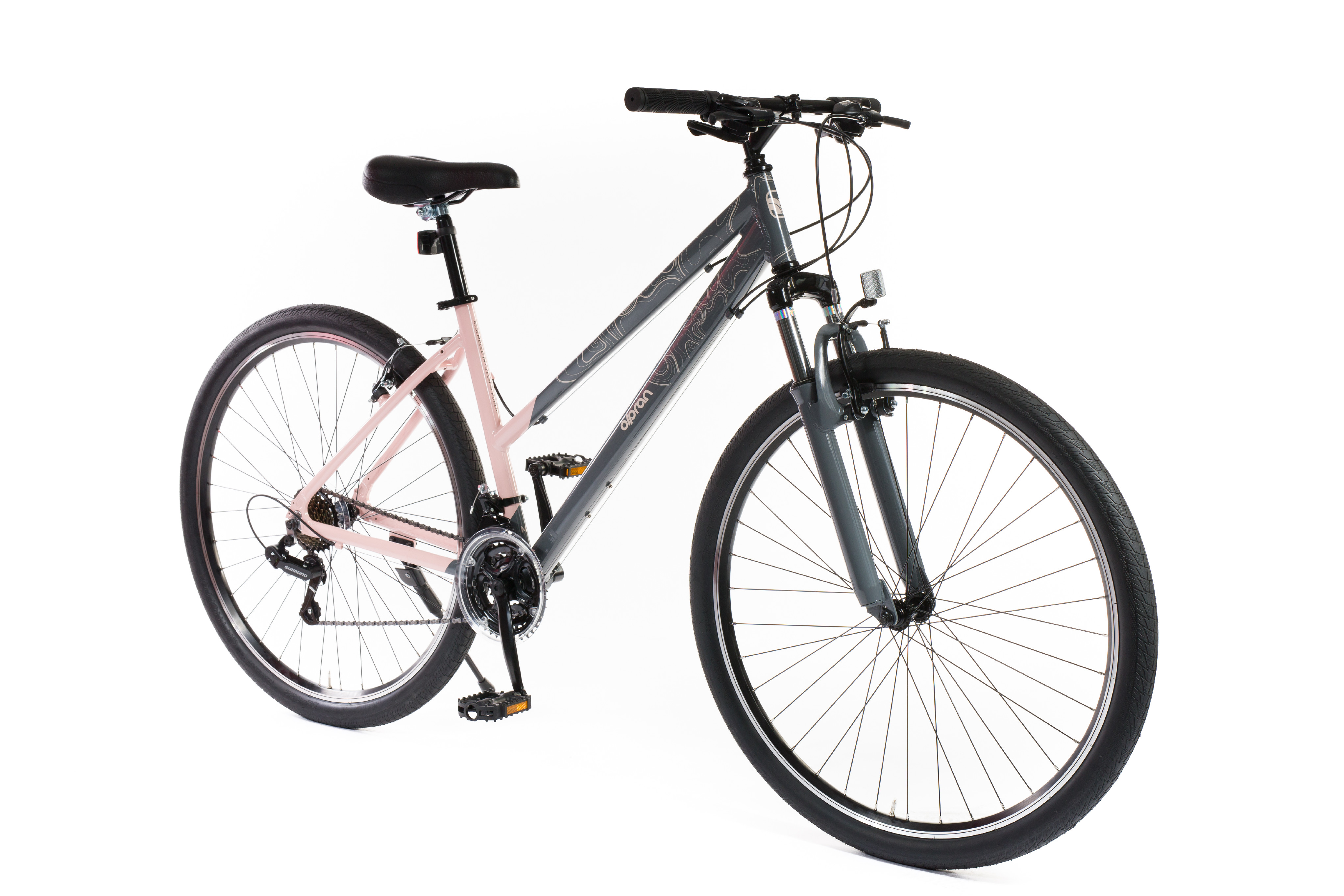 28" Olpran SALIX šedá/růžová