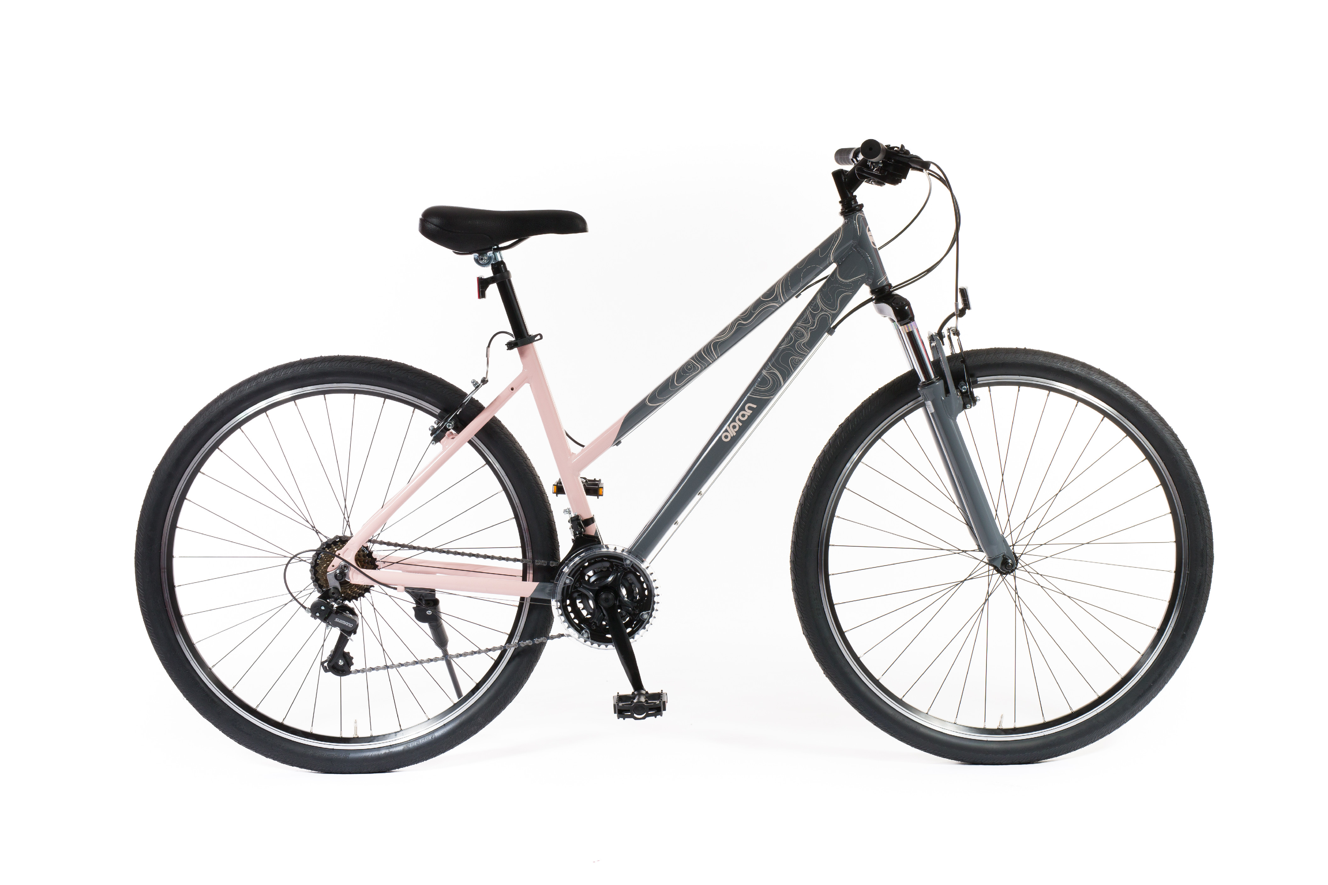 28" Olpran SALIX šedá/růžová