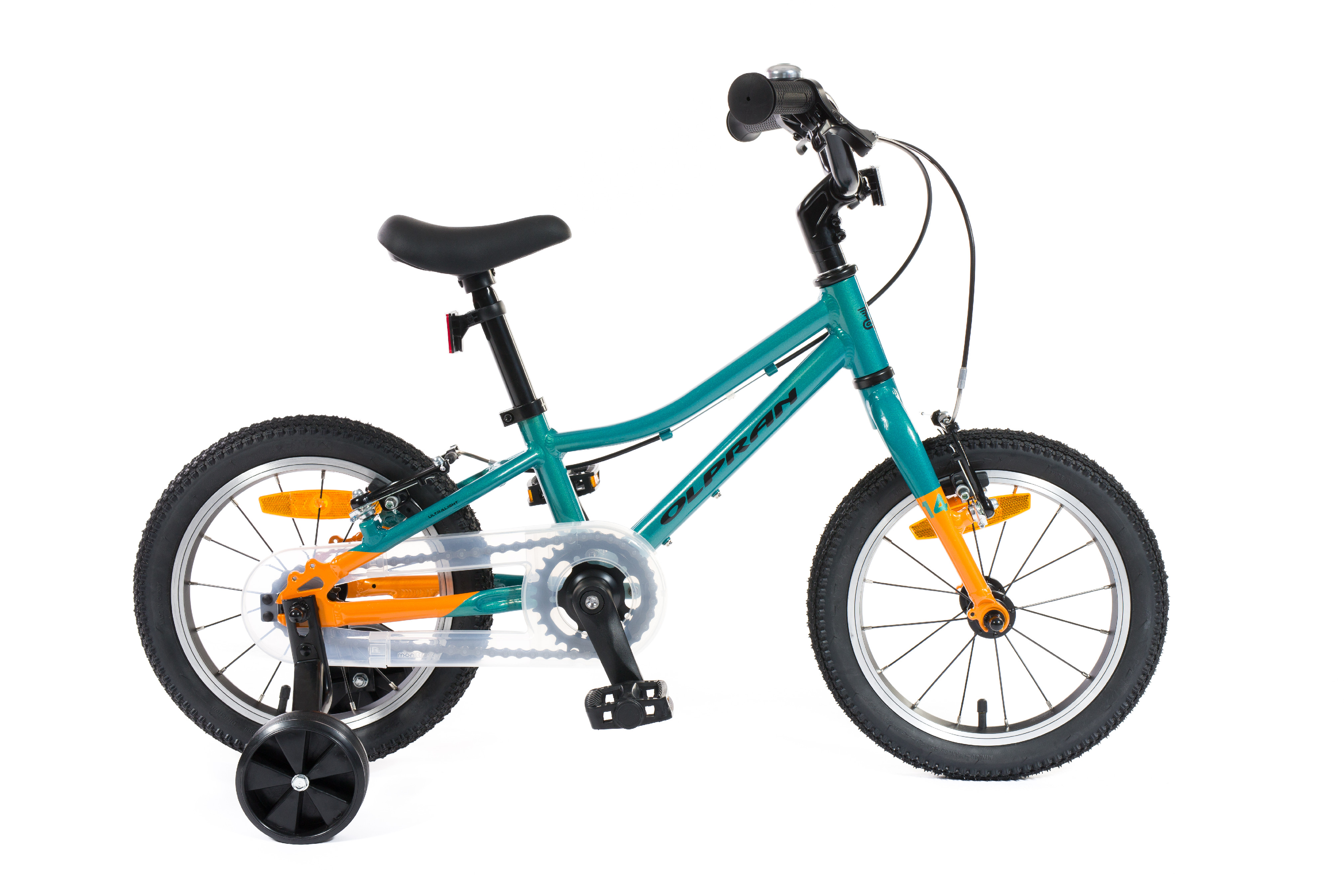 Olpran ultra light 14" turquoise/orange