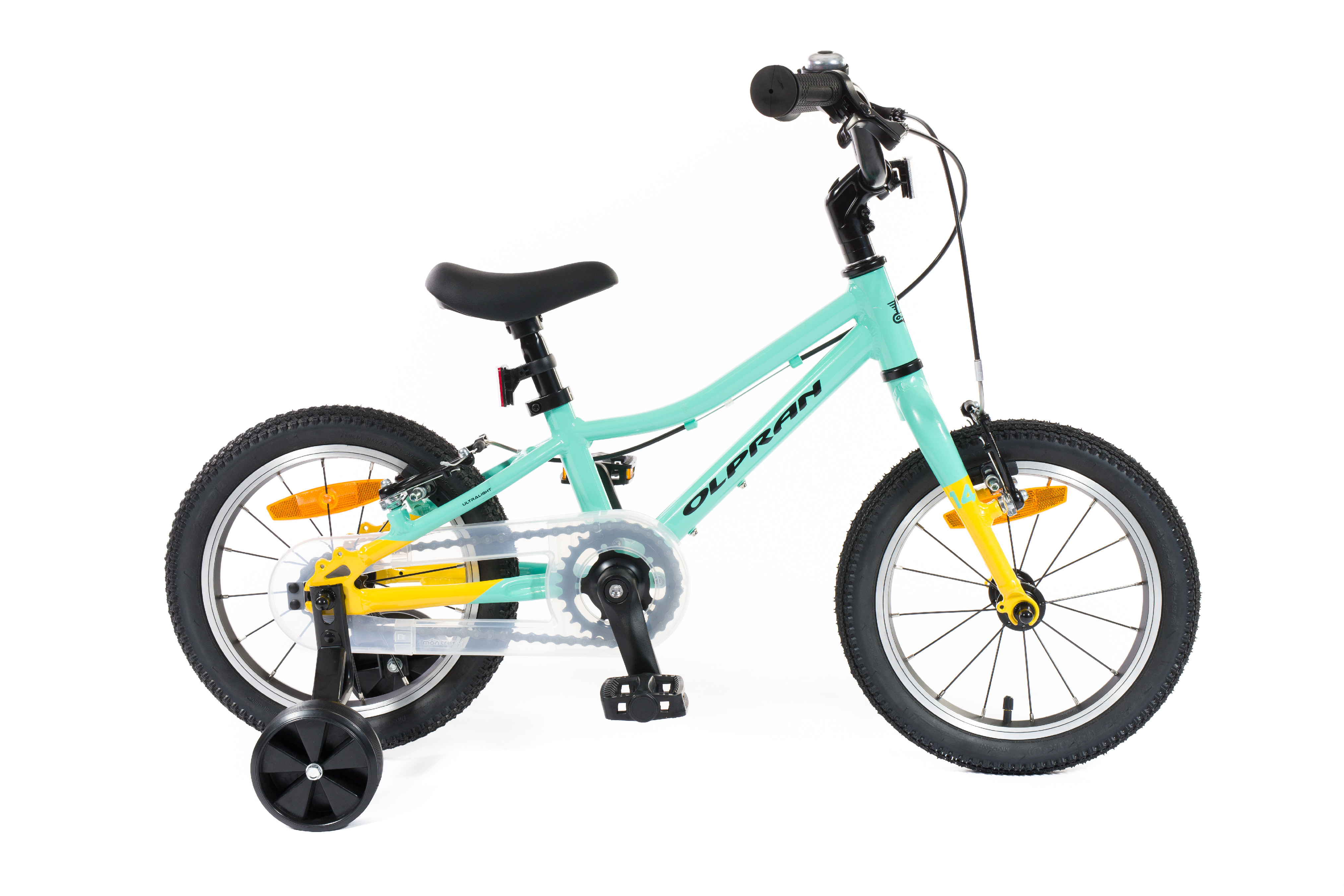 Olpran ultra light 14" aquamarine/yellow