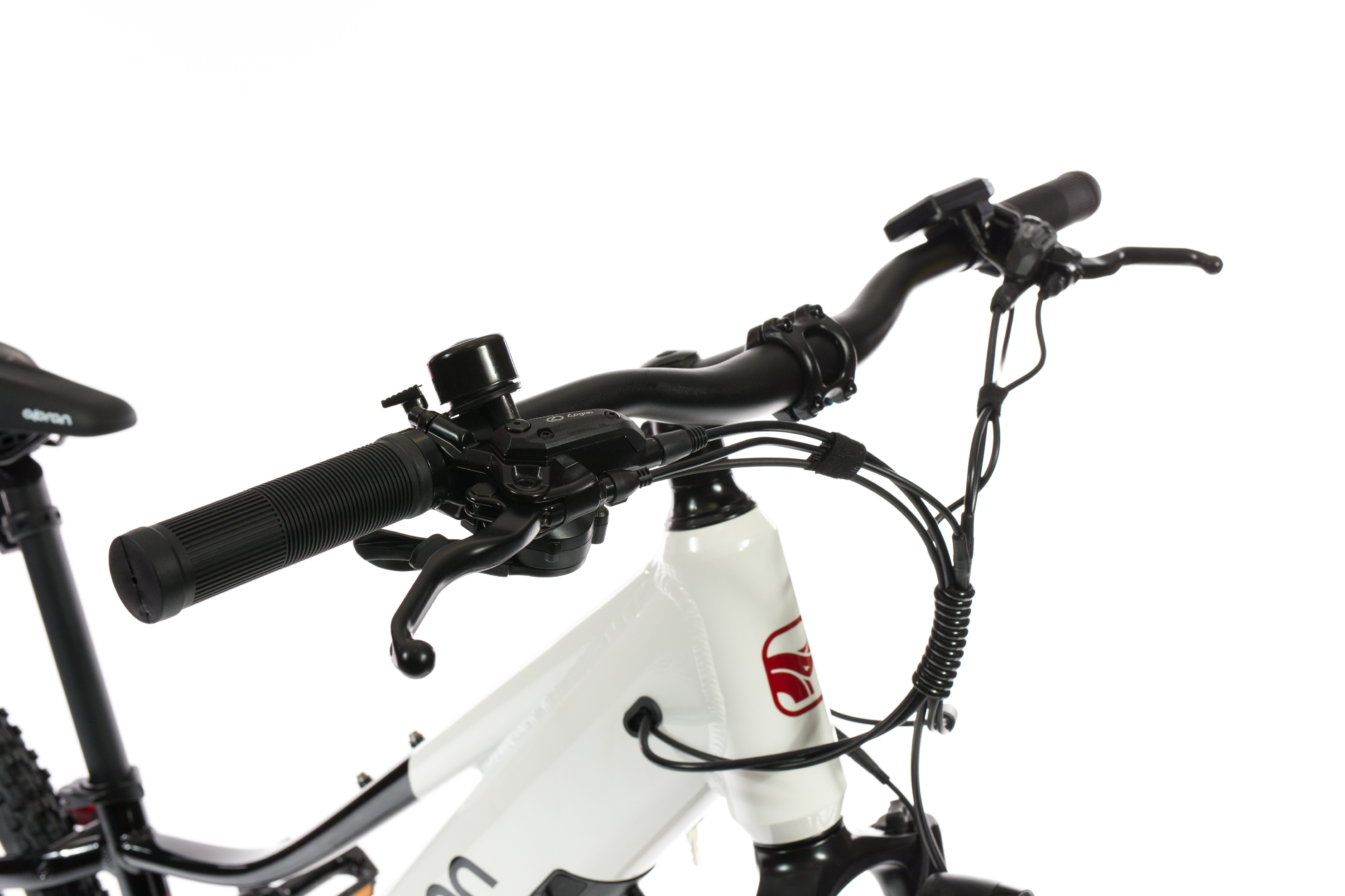 26" E-MTB Olpran Pluma  bílá/černá/červená (obrázek 13)