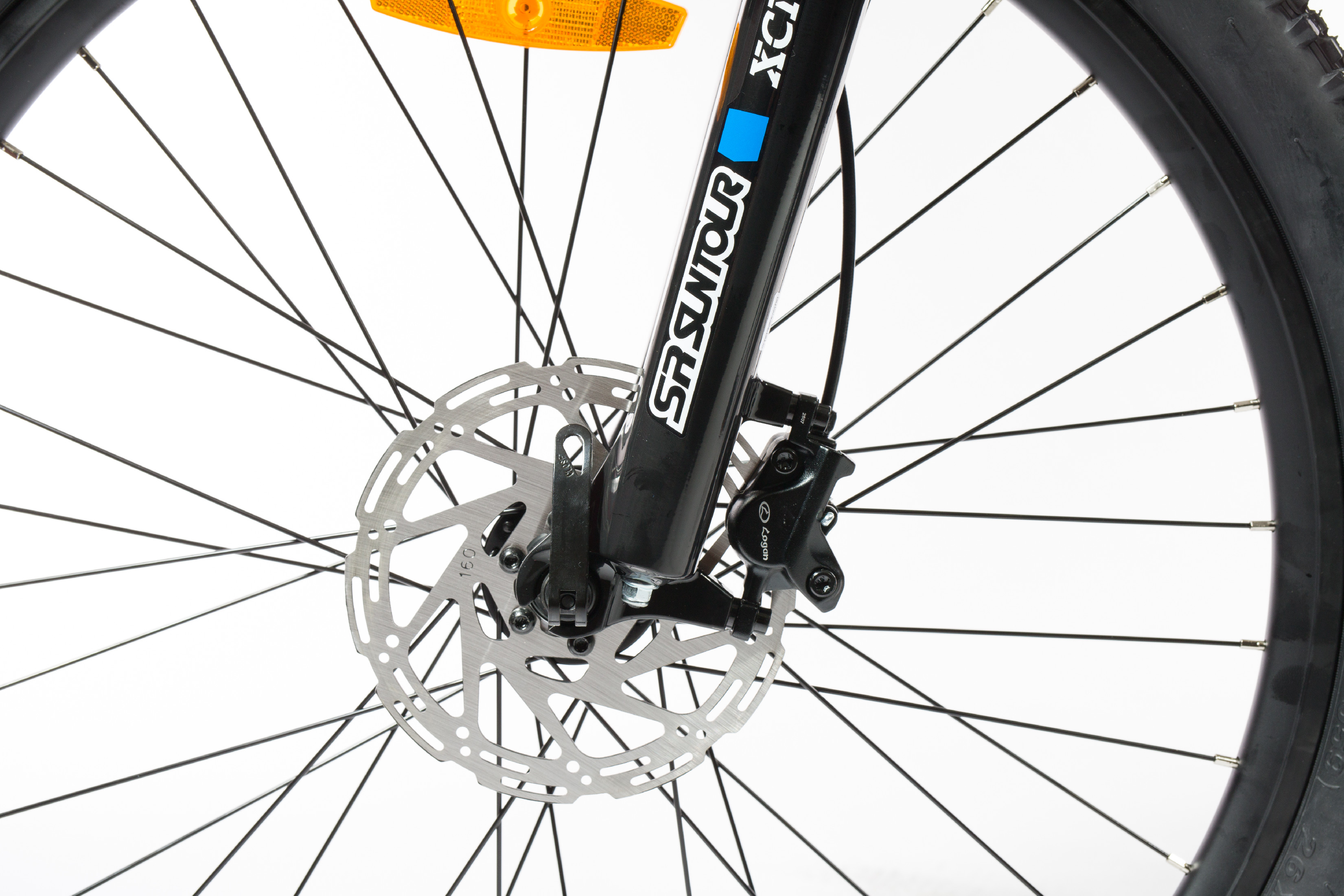 26" E-MTB Olpran Pluma  bílá/černá/červená (obrázek 23)