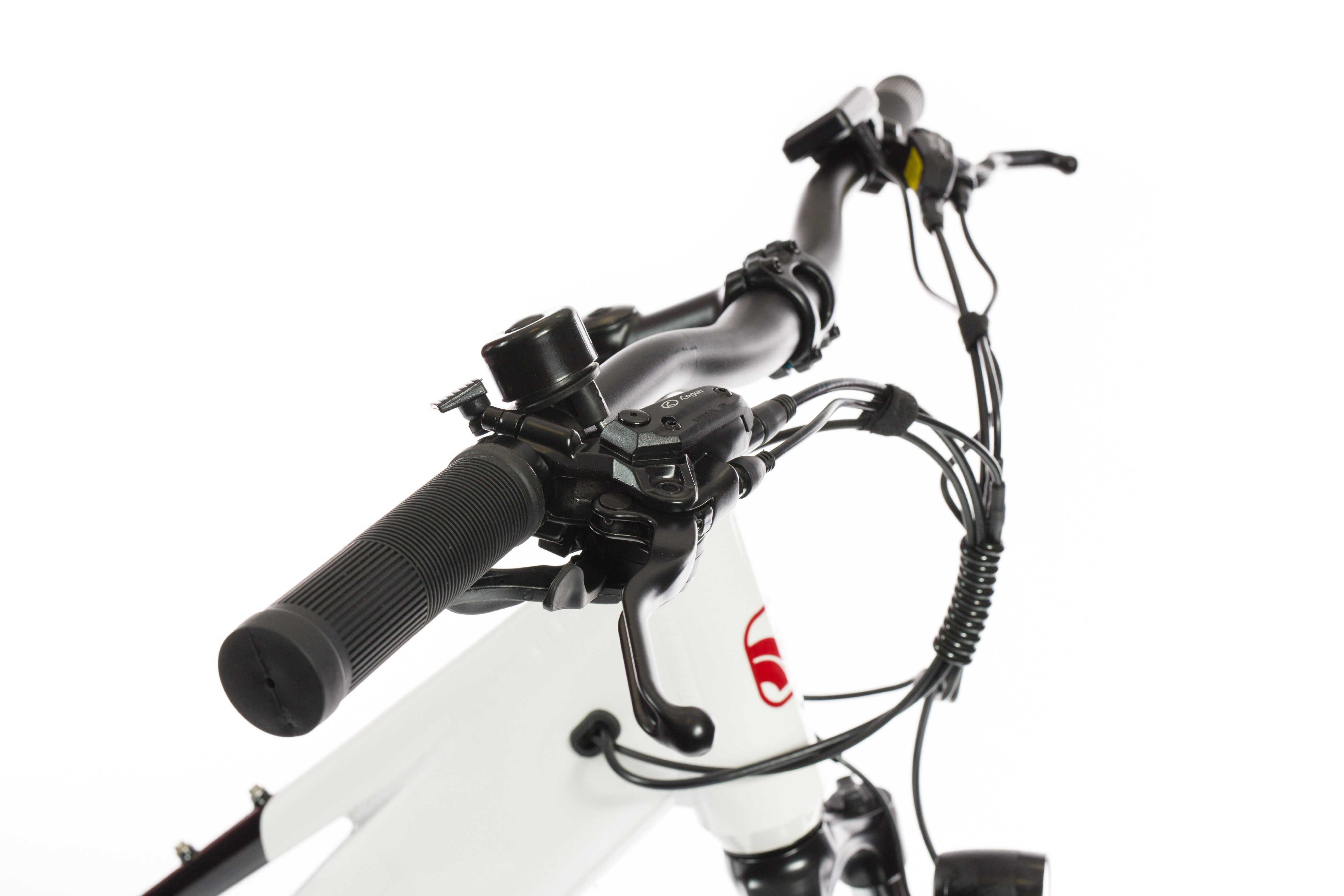 26" E-MTB Olpran Pluma  bílá/černá/červená (obrázek 10)