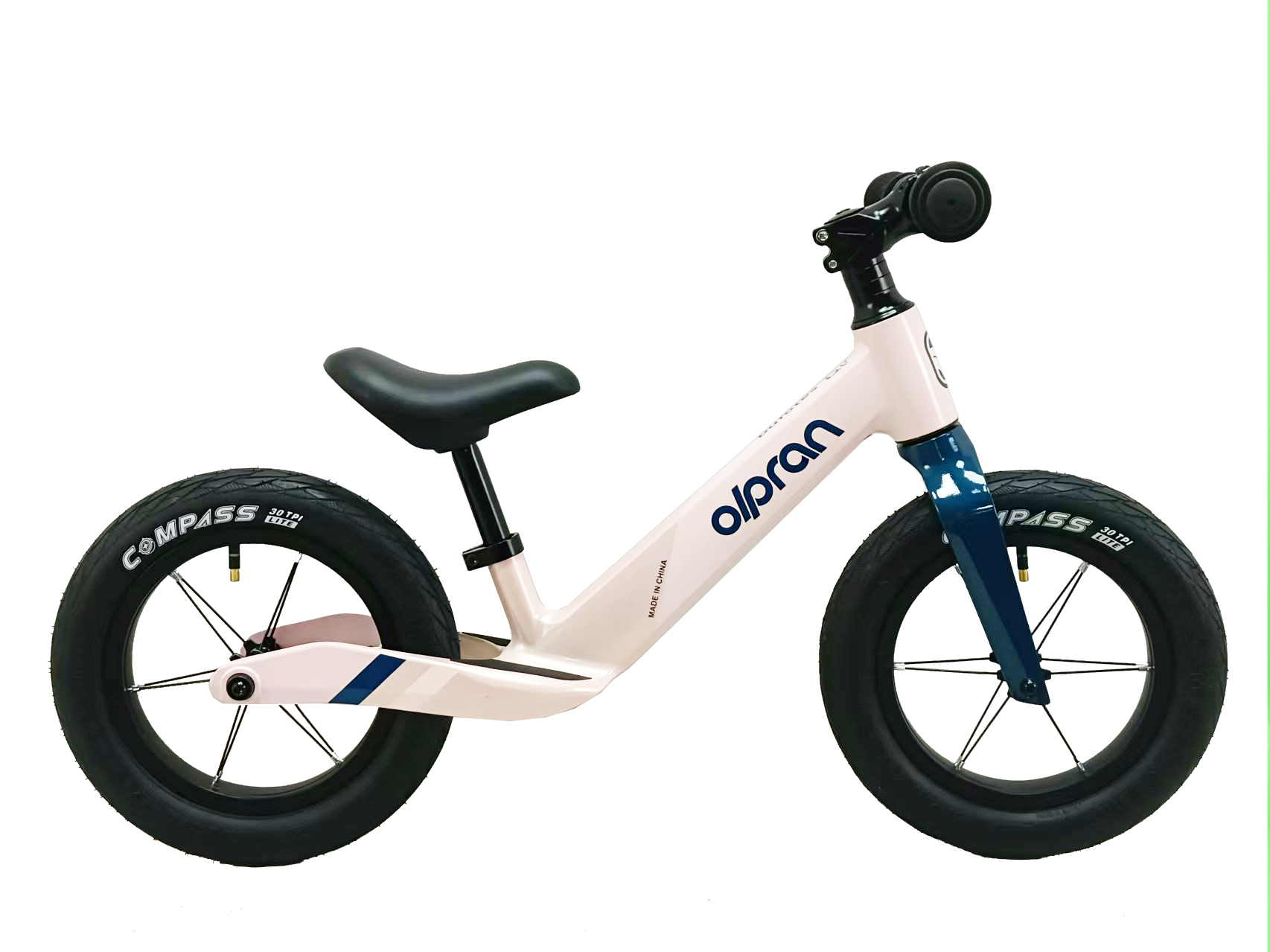 Olpran odrážedlo Bufotes růžová/petrolejová 12"