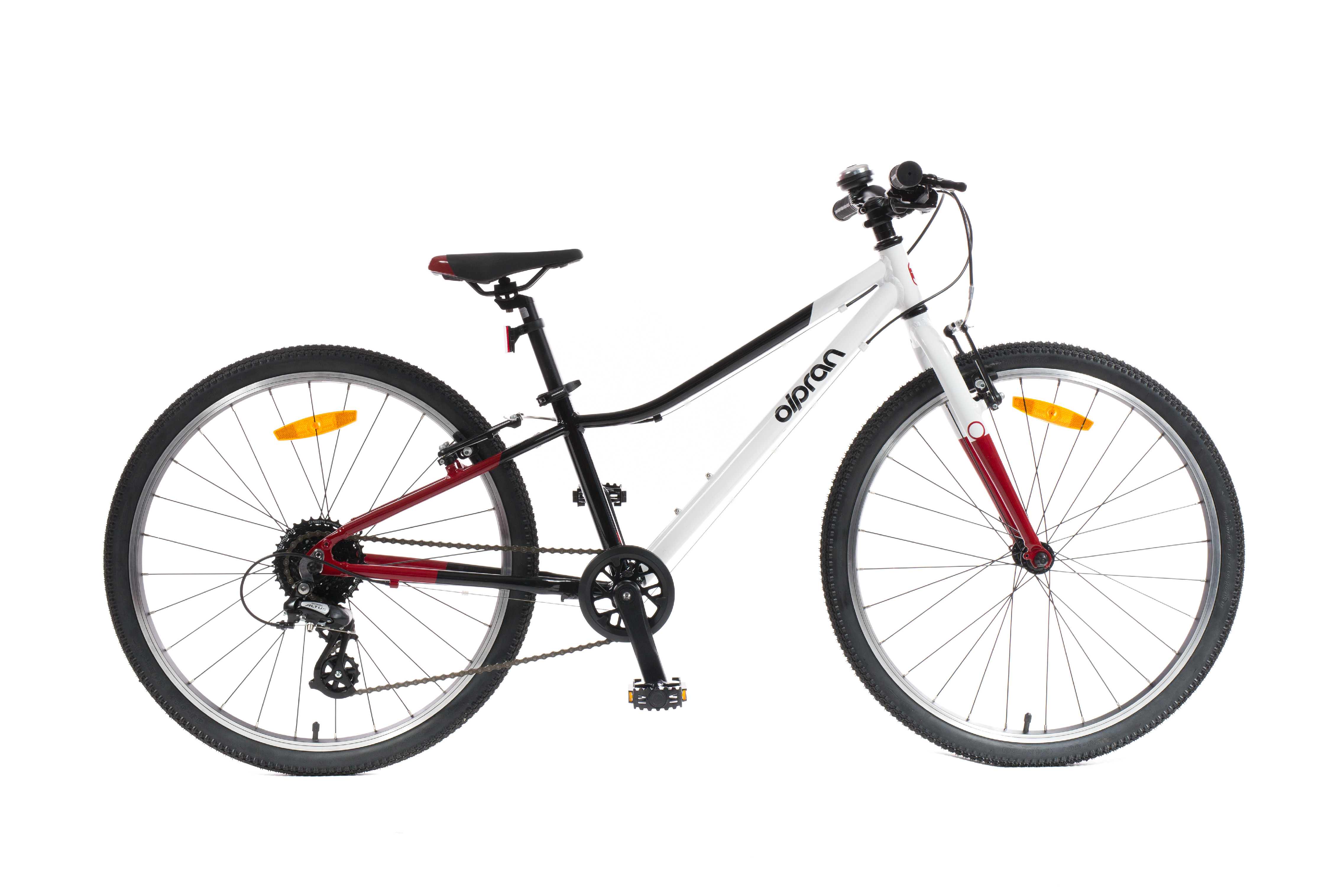 24" Olpran Pluma ultralight bílá/černá/červená