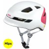 přilba KED Pop Mips M white magenta 52-56 cm (Barva bílá, Velikost M)