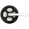 kliky Al 42-34-24 zubů, 170mm, stříbrné s krytem
