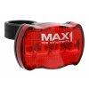blikačka zadní MAX1 Basic Line 3 LED (Velikost bateriové)