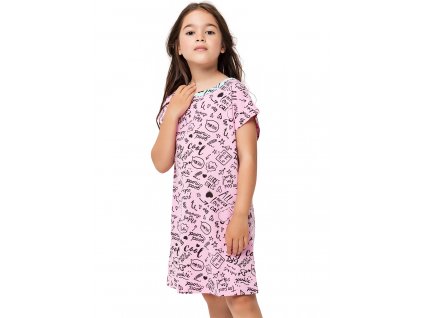 Dívčí noční košile - Winkiki WJG 92621, růžová