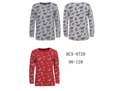 Boy s knitted long sleeve T shirt (2)