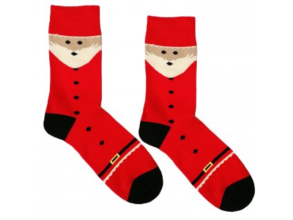 Vánoční slabé pánské ponožky Santa Claus