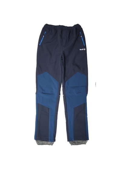 Chlapecké softshellové kalhoty, zateplené