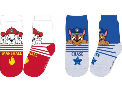 Chlapecké ponožky - Paw Patrol 52341919, modrá/ červená