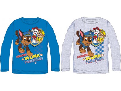 Chlapecké tričko - Paw Patrol 52021189, světle šedá