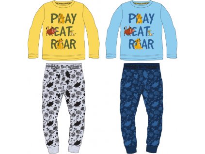 Chlapecké pyžamo - Lví král 52049897, modrá