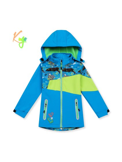 Chlapecká softshellová bunda, zateplená