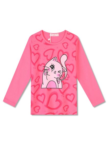 Divci tricko FT1210 sytě ruzova