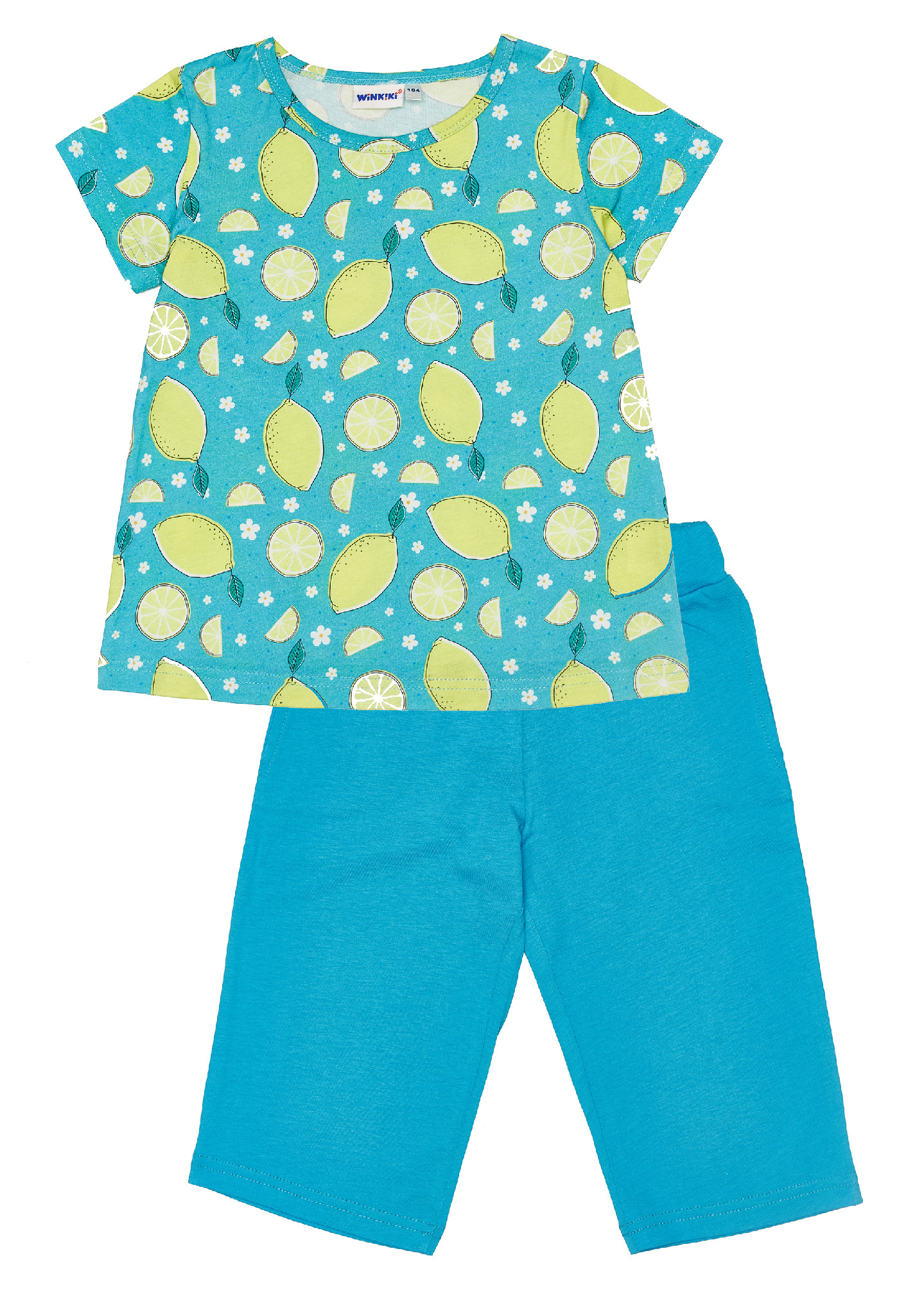 Dívčí pyžamo - Winkiki WKG 91166, tyrkysová Barva: Tyrkysová, Velikost: 98