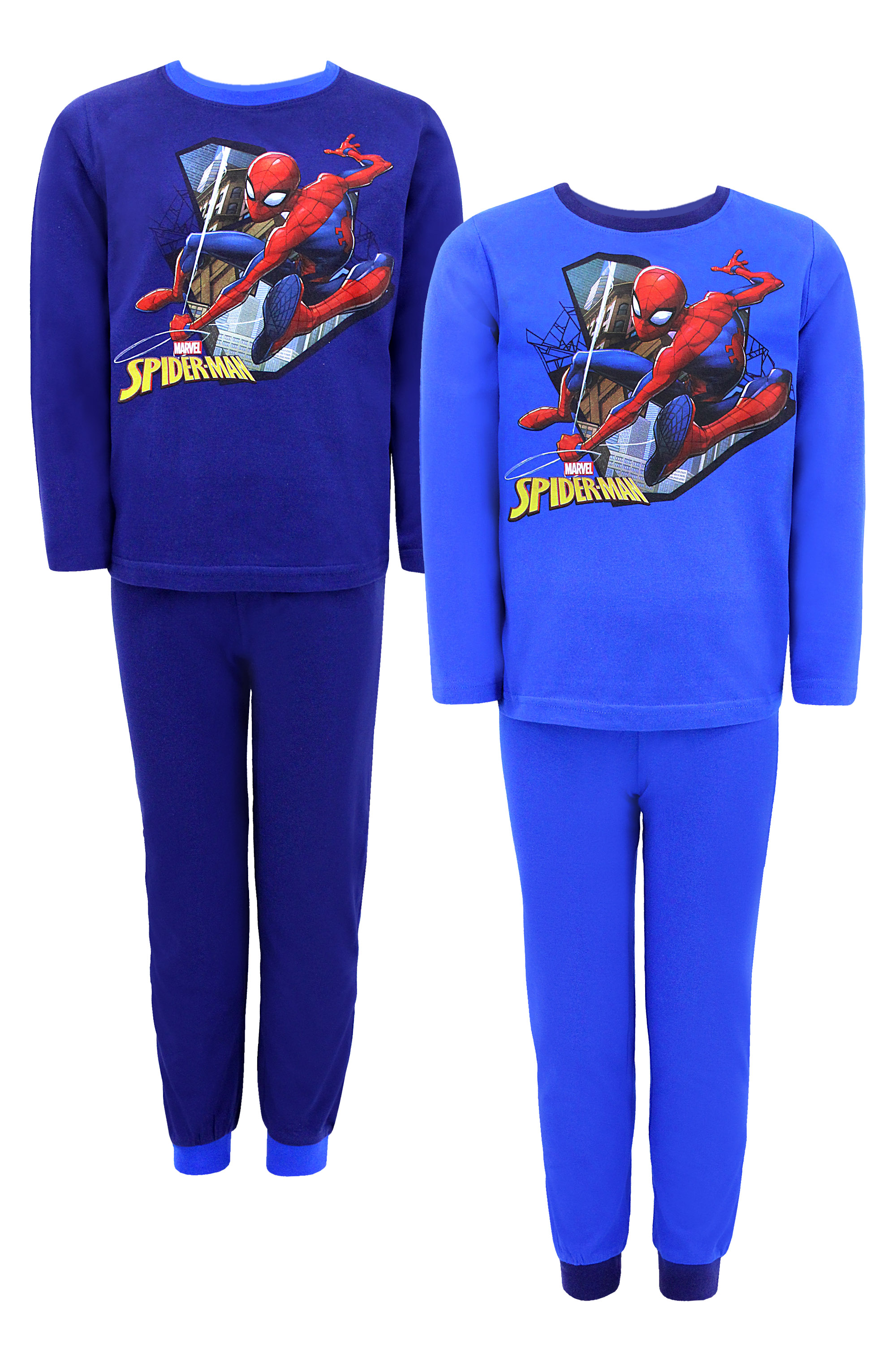 Levně Chlapecké pyžamo - SETINO Spider Man SP-573, modrá Barva: Modrá tmavě