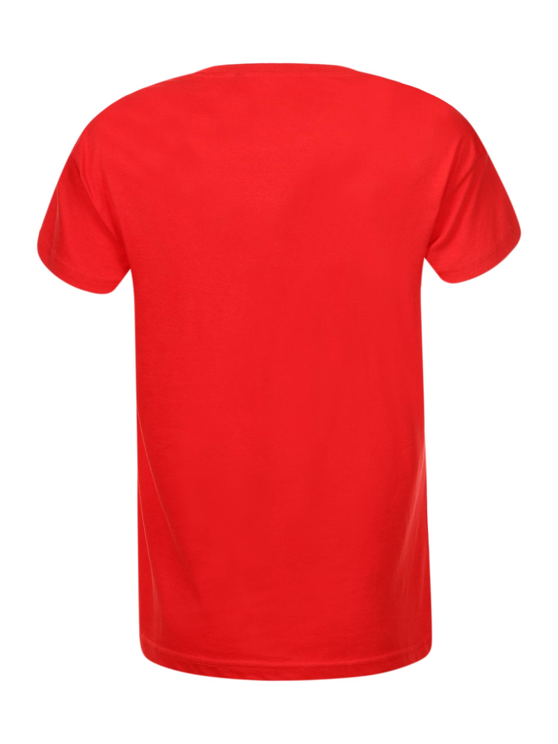 Chlapecké triko - Glo-Story BPO-7301, vel.98-128 Barva: Červená, Velikost: 122