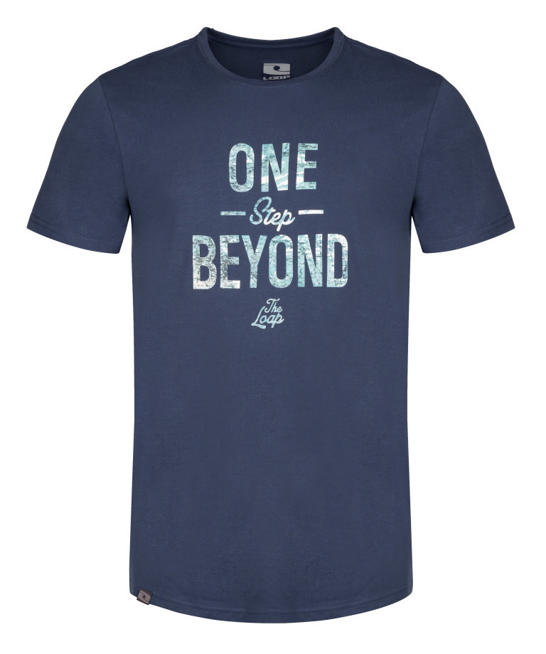 Pánské triko - LOAP Beyond, tmavě modrá Barva: Modrá tmavě, Velikost: L