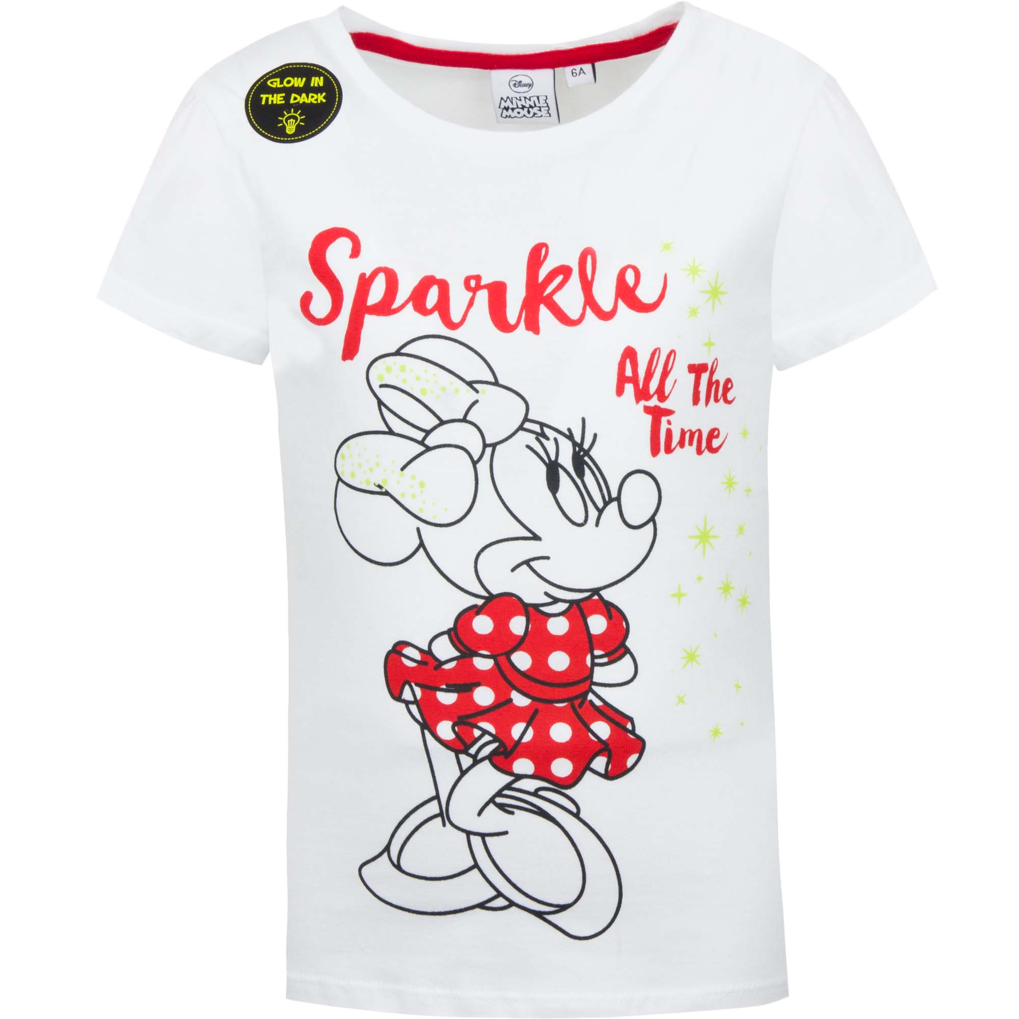 Minnie Mouse - licence Dívčí triko - Minnie SE1233 , vel. 98-128 Barva: Bílá, 