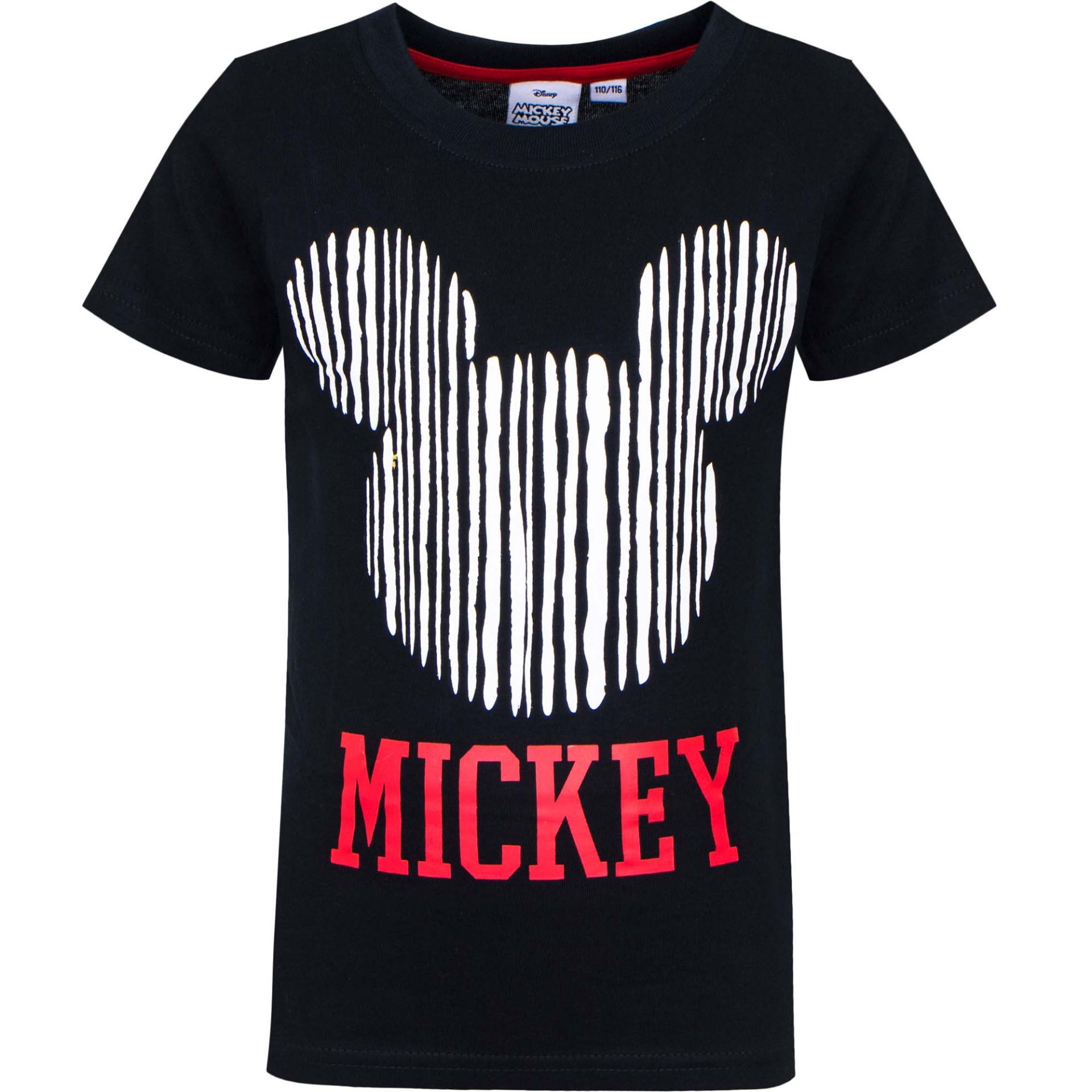 Levně Mickey Mouse - licence Chlapecké triko Mickey Mouse MM35688, černá Barva: Černá