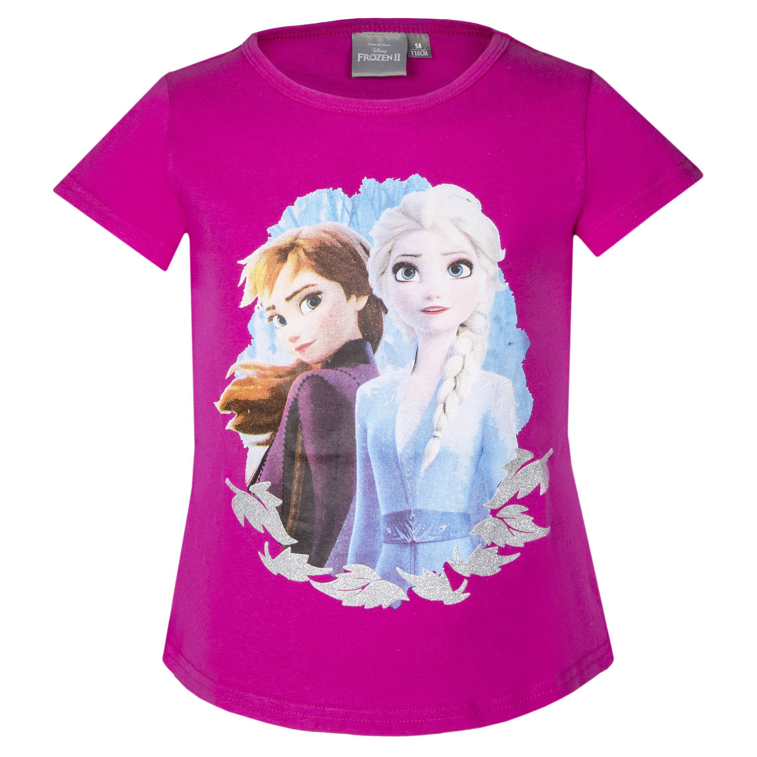 Frozen - licence Dívčí triko - Frozen ST-188, fialovorůžová Barva: Fialovorůžová, Velikost: 122