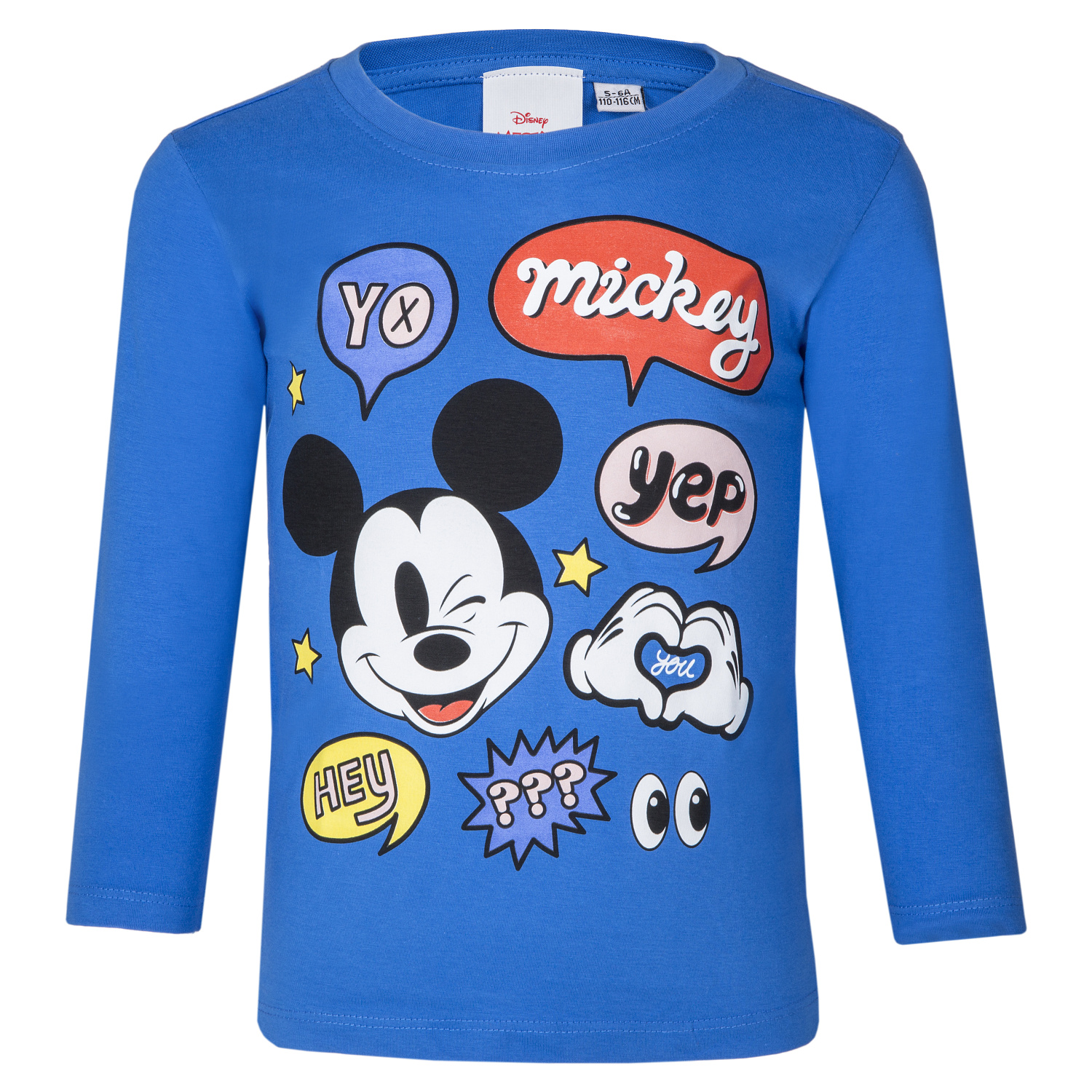 Mickey Mouse - licence Chlapecké triko - Mickey Mouse 133, modrá Barva: Modrá, Velikost: 92-98