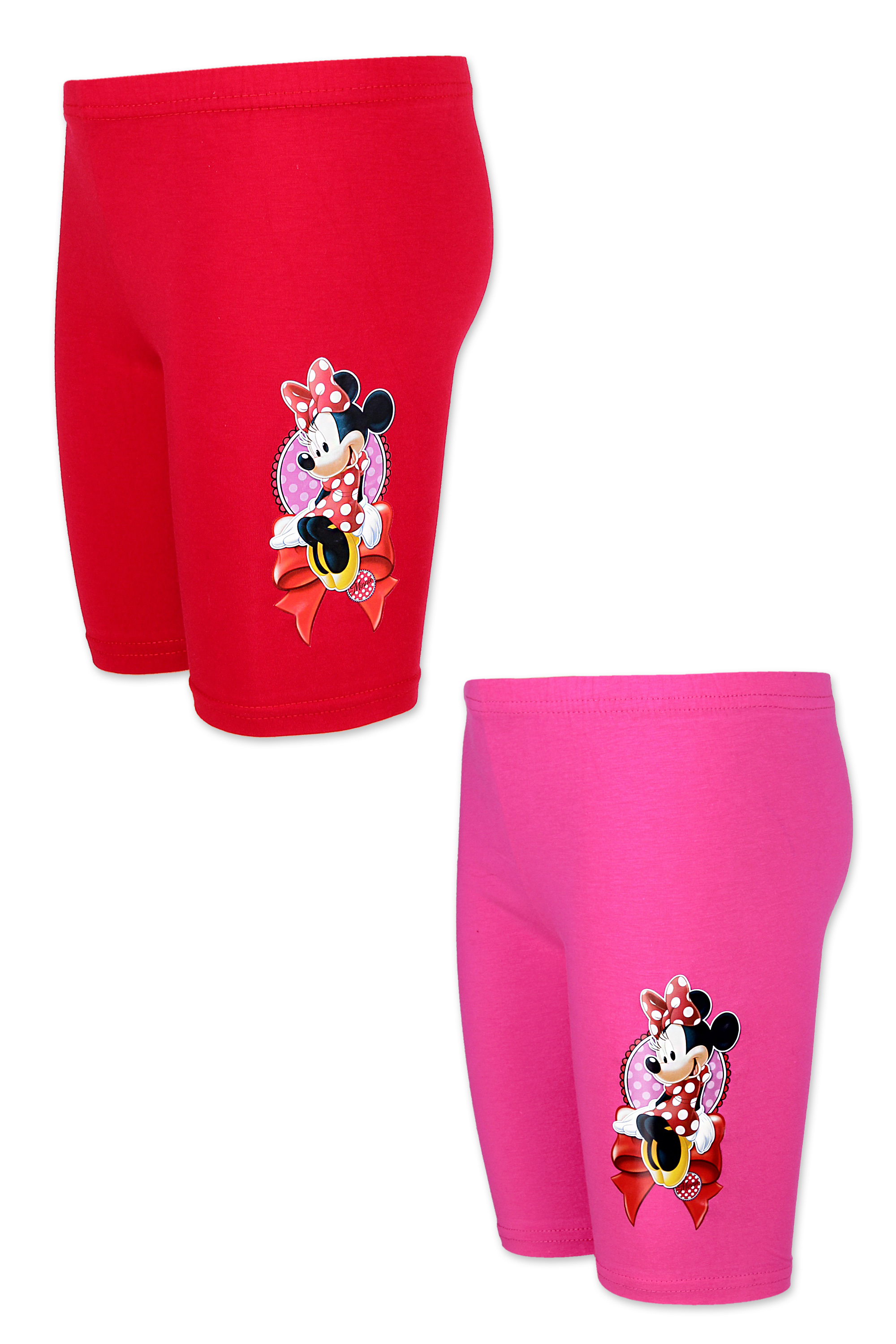 Minnie Mouse - licence Dívčí krátké legíny - SETINO Minnie Mouse 14, růžová Barva: Růžová, Velikost: 104