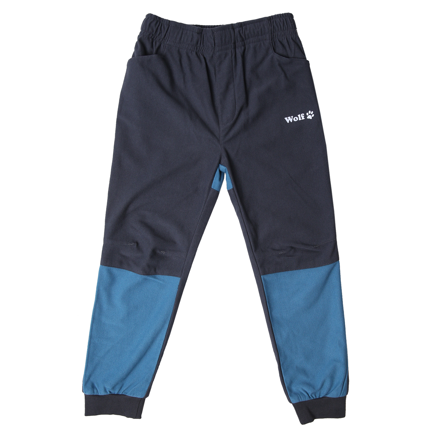 Chlapecké outdoorové kalhoty - Wolf T2151, tmavě šedá Barva: Tmavošedá, Velikost: 98