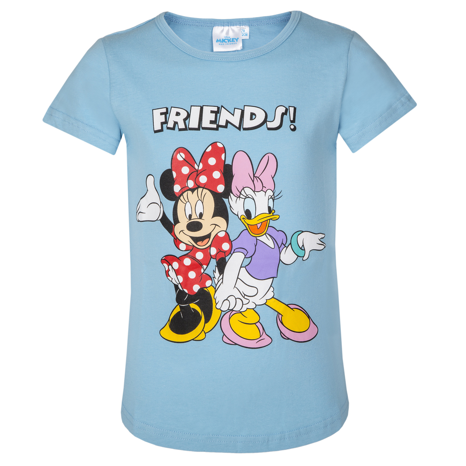 Minnie Mouse - licence Dívčí tričko - Minnie Mouse 209, světle modrá Barva: Modrá světle, Velikost: 104
