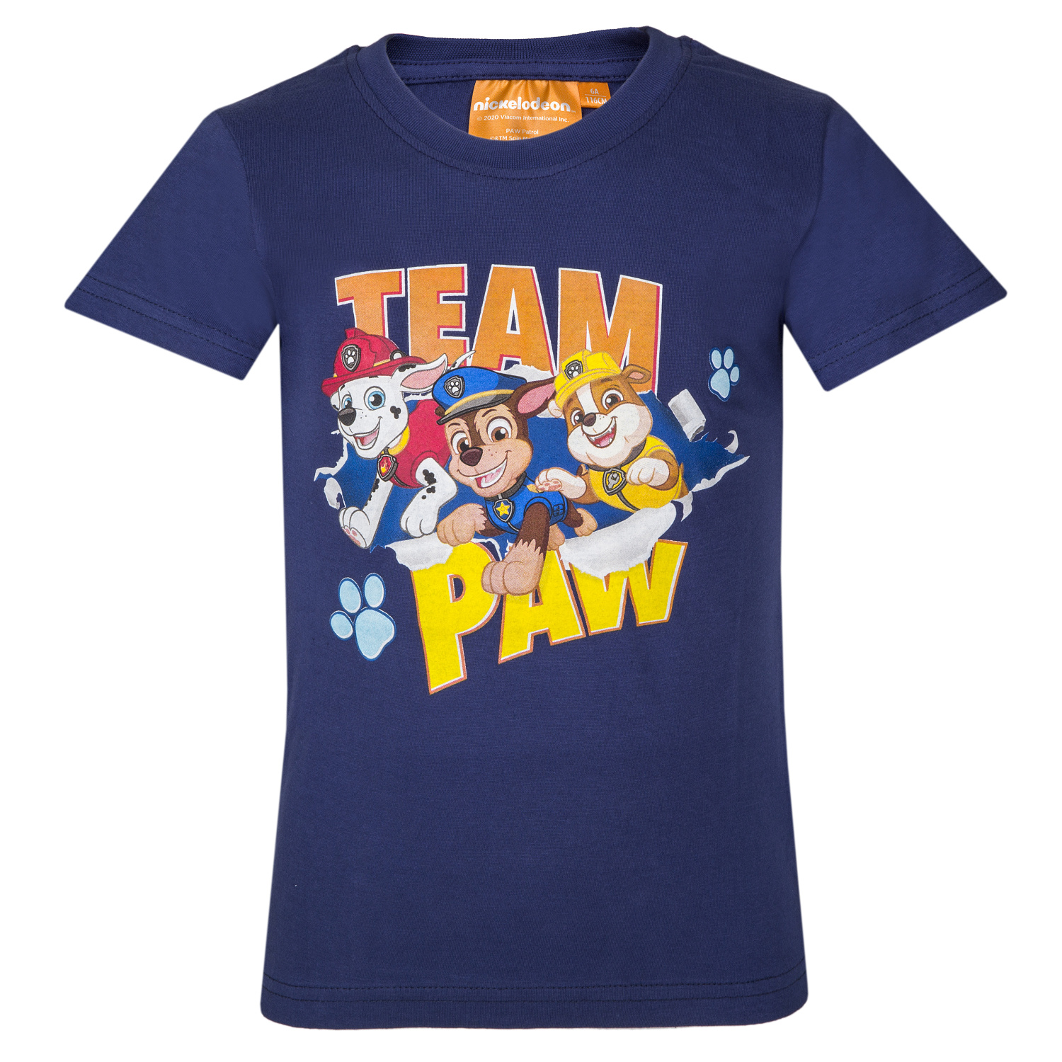 Paw Patrol - Tlapková patrola -Licence Chlapecké triko - Paw Patrol 962-643, tmavě modrá Barva: Modrá tmavě, Velikost: 98