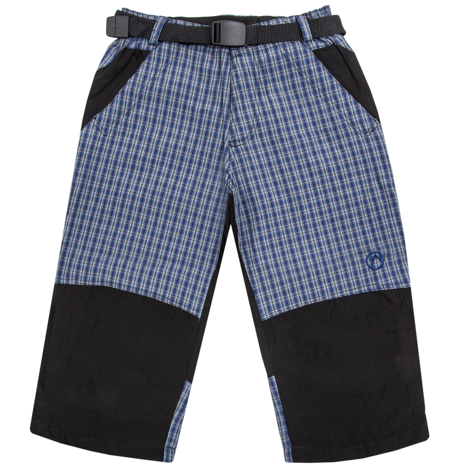 Chlapecké 3/4 plátěné kalhoty - NEVEREST K267, modrá Barva: Modrá, Velikost: 134