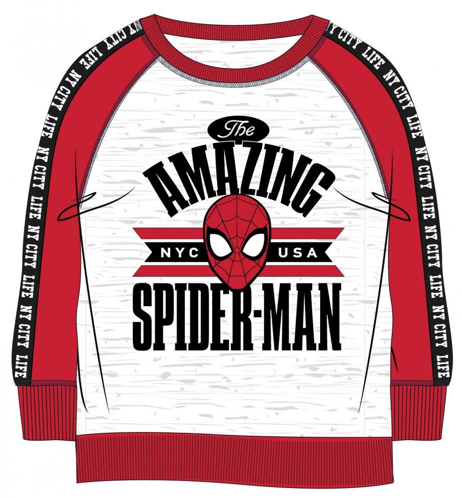 Spider Man - licence Chlapecká mikina - Spider-Man 52181096, šedá Barva: Šedá, Velikost: 104