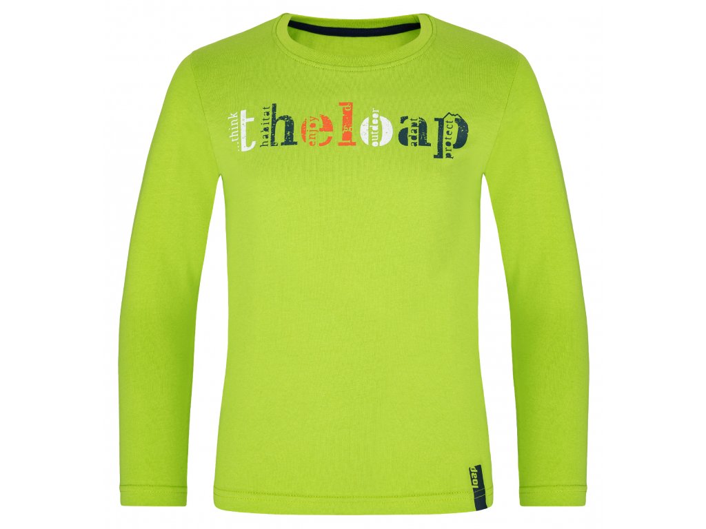Chlapecké triko - LOAP Bicer, signální Barva: Signální, Velikost: 110-116