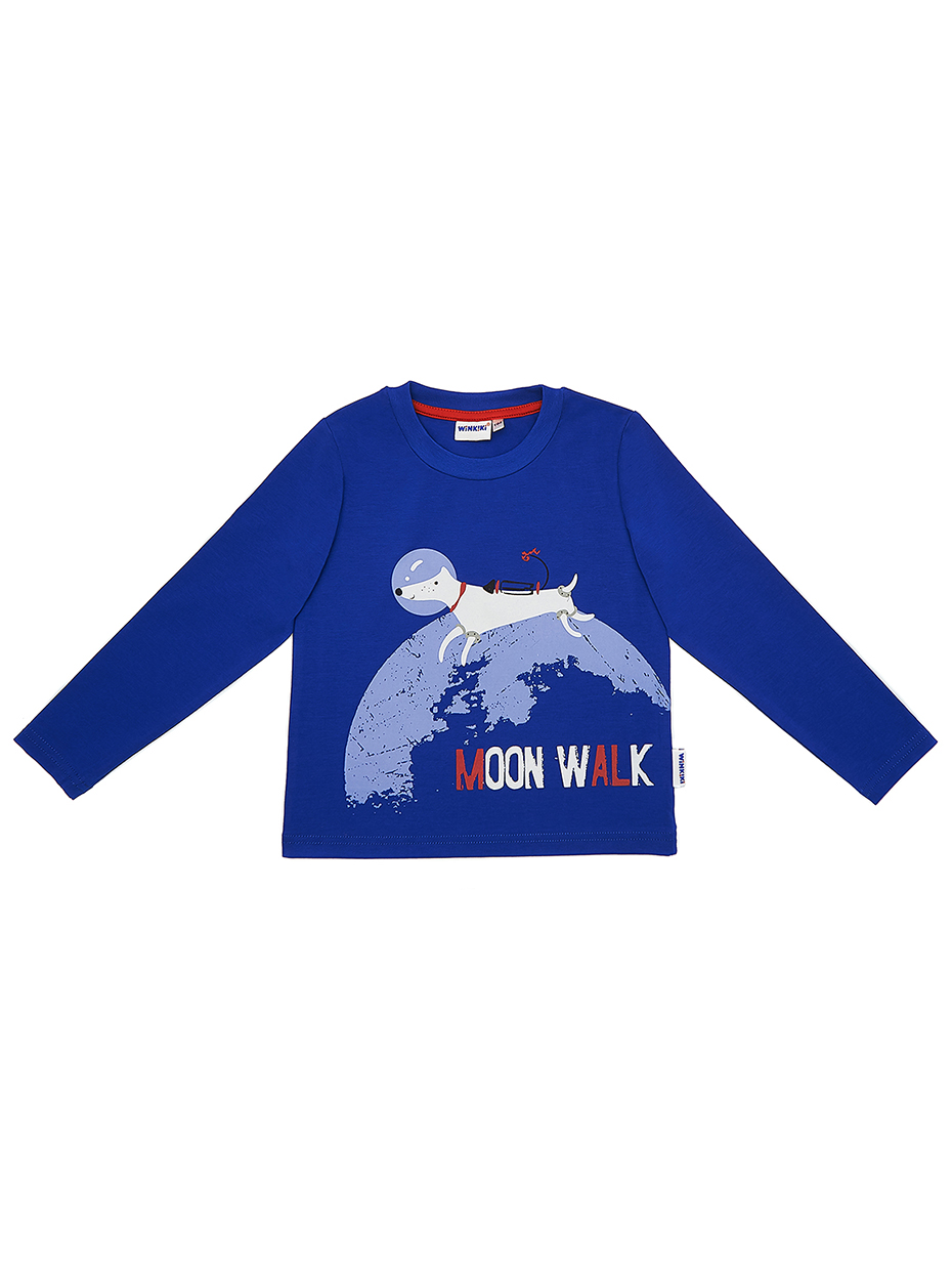 Chlapecké triko - Winkiki WKB 92570, modrá Barva: Modrá, Velikost: 116